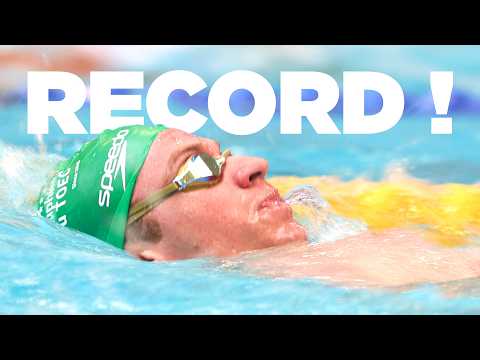 LÉON MARCHAND devient CHAMPION de FRANCE et signe la PERF de l'ANNÉE (400m 4 nages)