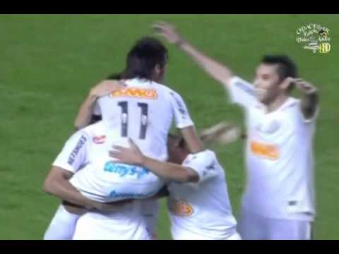 Santos 4x2 Guarani Final do paulistão 2012 (campeonato paulista) gols neymar