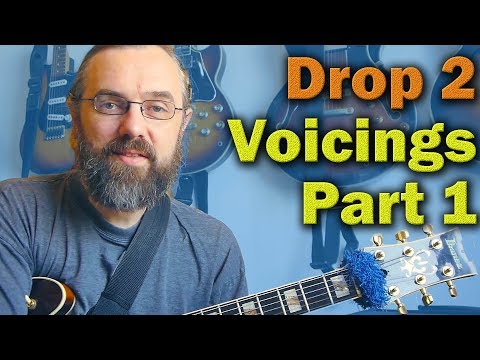 Jazz Chord Essentials - Drop 2 voicings part 1