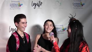 Dylan & Caden Conrique Interviews - Legato Halloween Party video