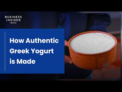 Como é feito o autêntico iogurte grego | Comida regional
