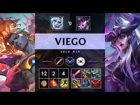 Viego Mid vs Syndra - KR Diamond Patch 25.21