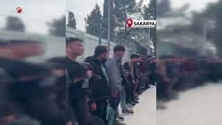 Sakarya’da 24 Düzensiz Göçmen Yakalandı