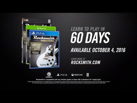 Rocksmith 2014 Edition Remastered - Release Date Trailer