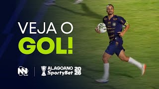 Veja o segundo gol do CRUZEIRO-AL contra o ASA | ALAGOANO 2026
