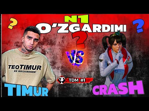🫅TEO TIMUR vs CRASH 🥶 N1 KIMLIGINI ANIQLASHDI 