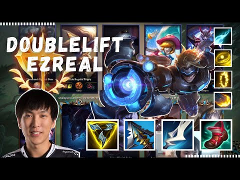 🔥Doublelift Ezreal ADC VS Tristana 🔥 #Ezreal #FullGameplay