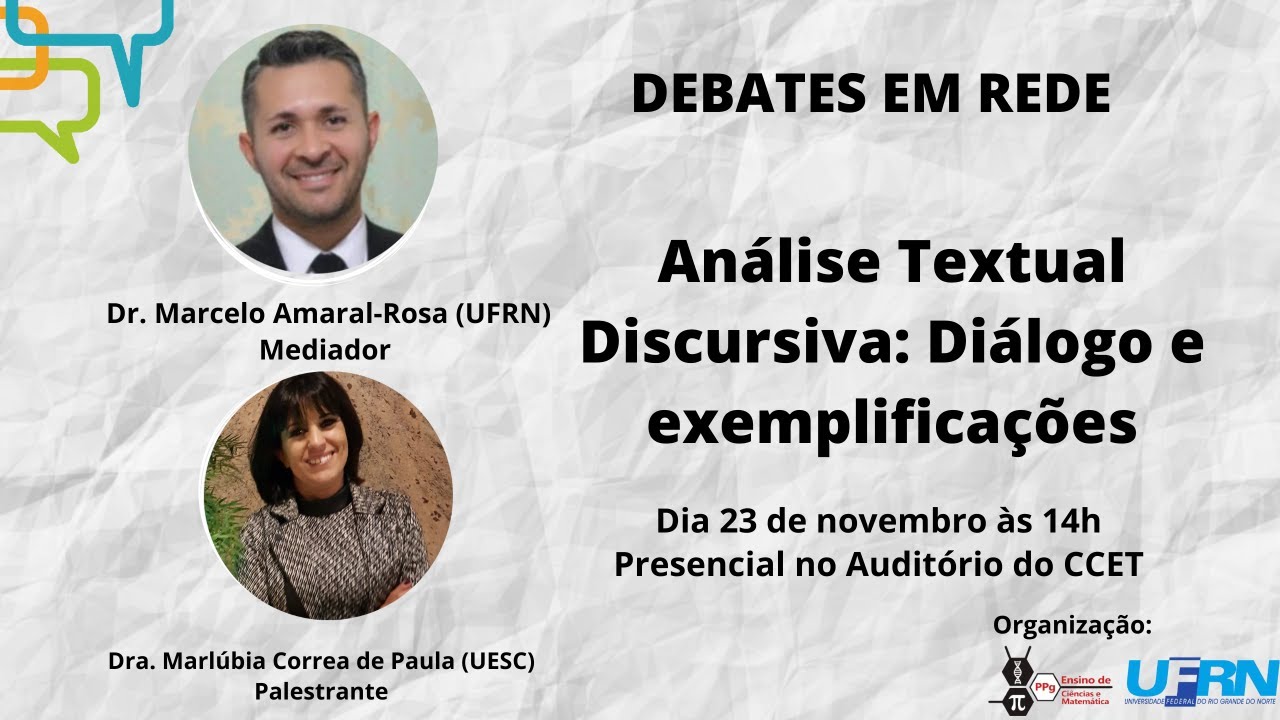 Análise Textual Discursiva: Diálogo e exemplificações