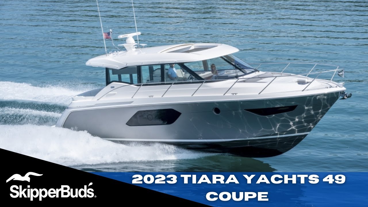 Walkthrough of the NEW 2023 Tiara Yachts 49 Coupe Yacht Tour