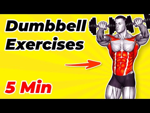 ➜ 5 beste hanteløvelser for å bygge muskler hjemme