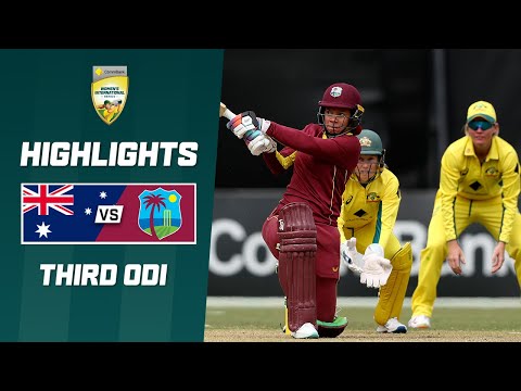 Australia v West Indies | Third ODI 2023-24