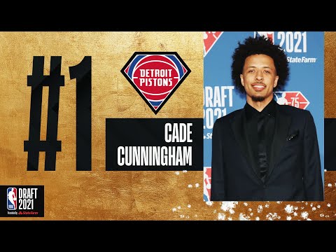 Cade Cunningham Goes #1 In The 2021 #NBADraft!