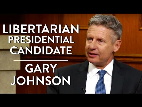 Libertarian Presidential Candidate | Gary Johnson | POLITICS | Rubin Report