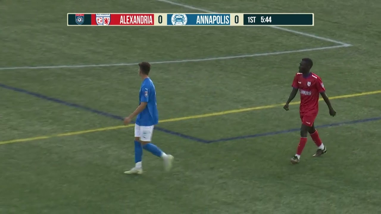 NPSL MID ATLANTIC CHAMPIONSHIP - Annapolis Blues vs Alexandria Reds - FULL PROGRAM (July 15, 2023)