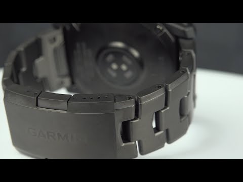 Unboxing Garmin Quickfit Vented Titanium Bracelet with Carbon Gray DLC Coating