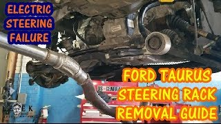 Power Steering Rack Removal GUIDE 2010-2019 Ford Taurus
