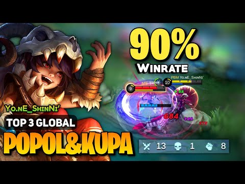 90% WINRATE! Goldlane Popol And Kupa [ Top Global Popol And Kupa Best Build ] Yo.ɴE_SʜɪɴNɪ' - MLBB