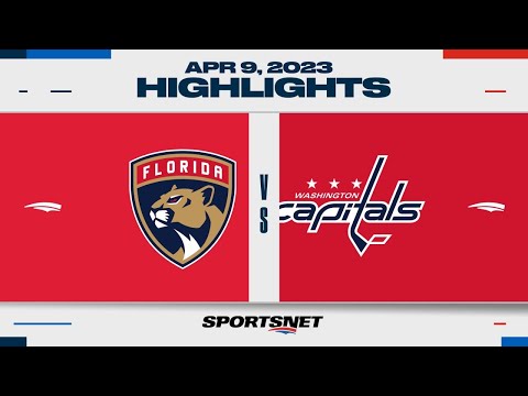 NHL Highlights | Panthers vs. Capitals - April 8, 2023