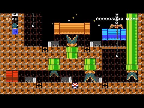 Super Mario Maker 2 - Playable Mushroom 2 by Mr.Elliott - No Commentary