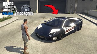 Secret Police Lamborghini Location in GTA 5 Story Mode (Secret Cars)