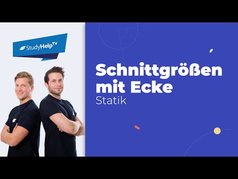 Schnittgrößen berechnen - mit Ecke in Geometrie [Technische Mechanik] |StudyHelp