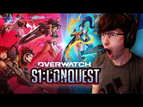 Super checks out Overwatch Season 1: Conquest!!