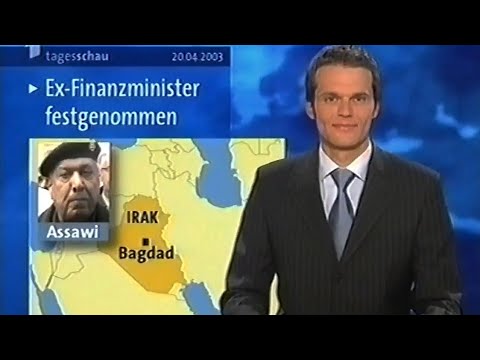 tagesschau 00:48 Uhr - mit Thorsten Schröder | 20.04.2003 | ARD
