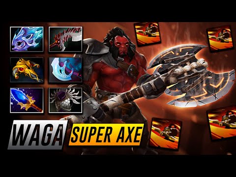 Waga Super Axe 28 KILLS - Dota 2 Pro Gameplay [Watch & Learn]