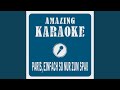 Paris, einfach so nur zum Spaß (1980 Edit) (Karaoke Version) (Originally Performed By Udo...
