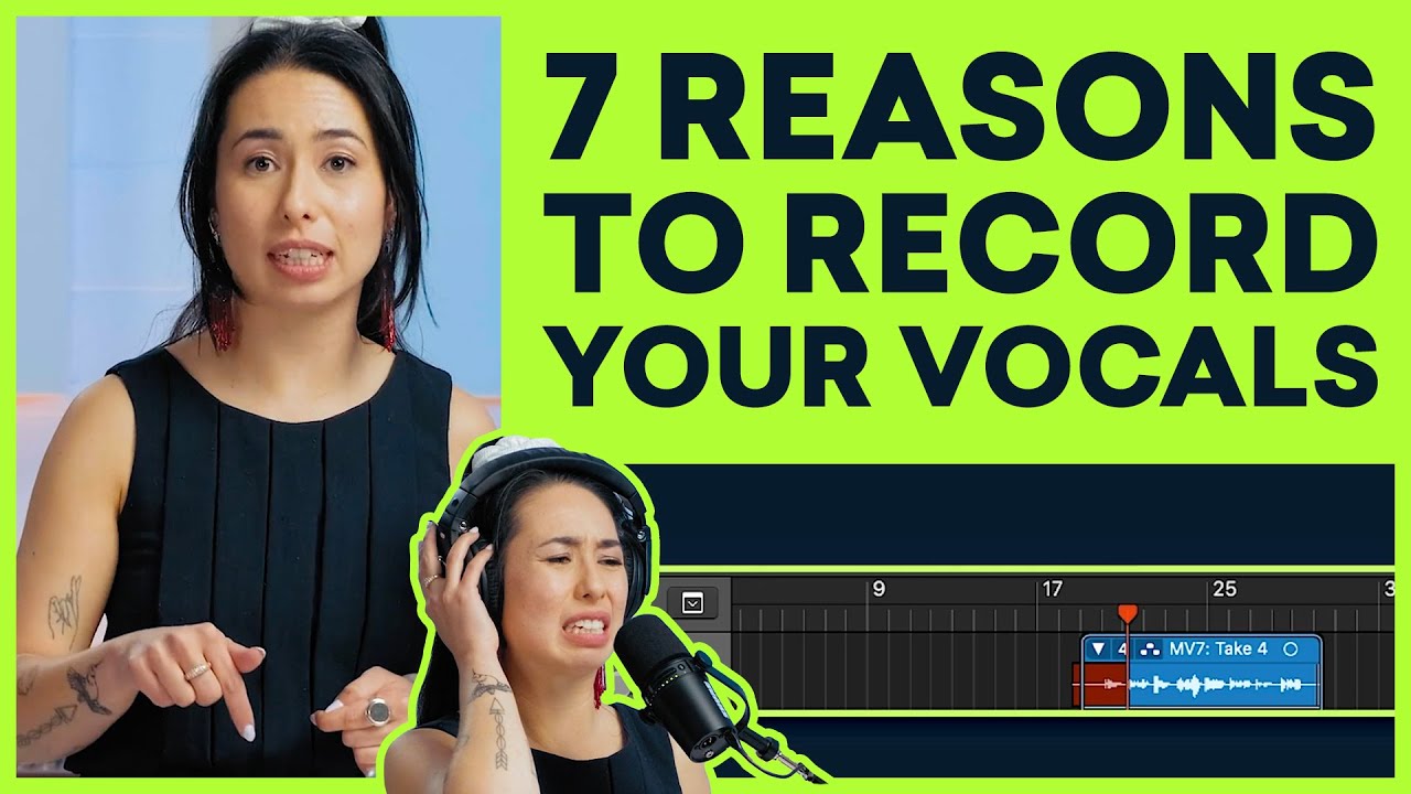 7 Reasons Why Recording Will Make You a Better Vocalist