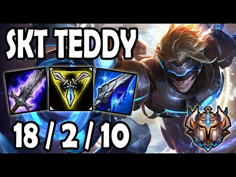 Teddy Ezreal vs Ashe ADC [ 90% Kill Participation ] Lol Challenger Korea