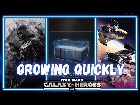 How I Grow My Account so Quickly in SWGOH as a F2P