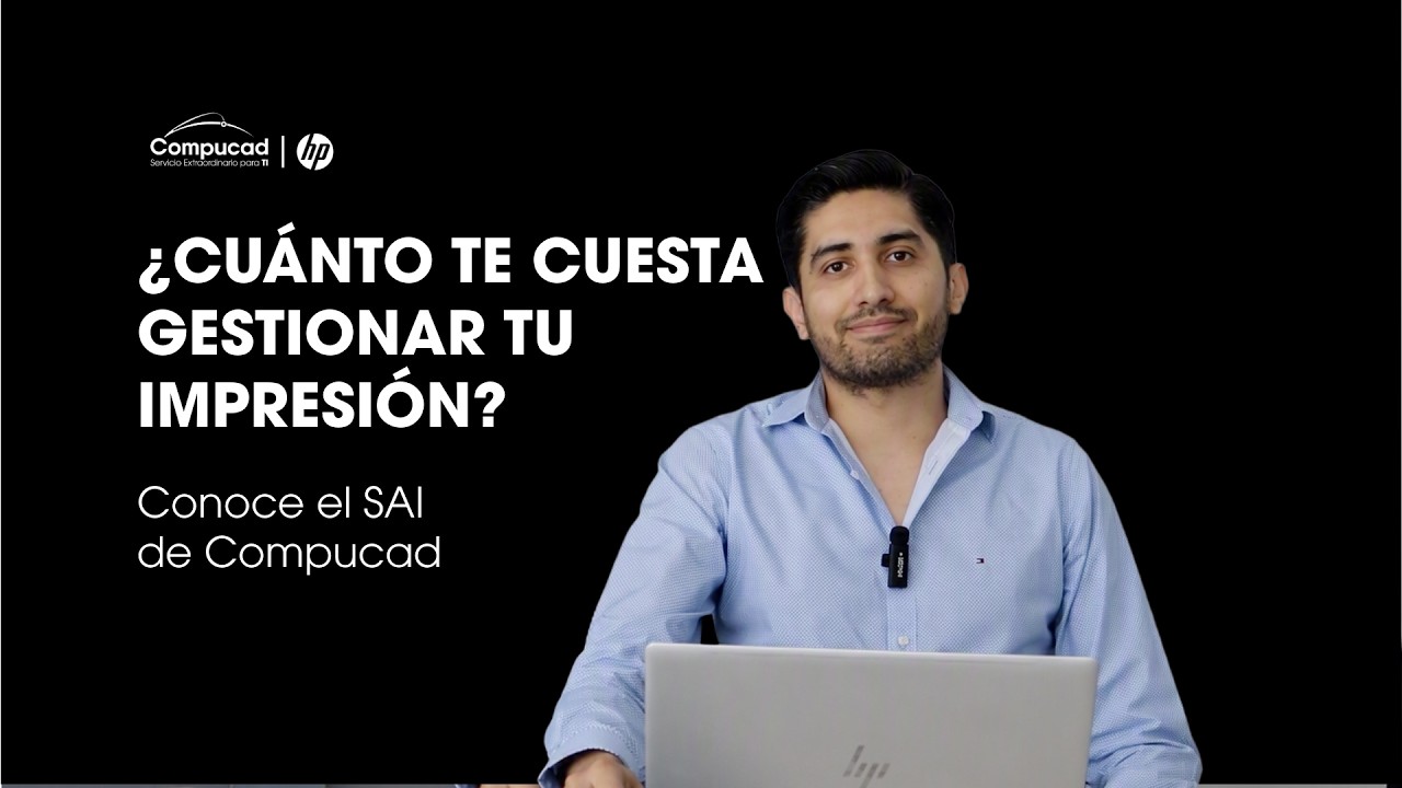 Vídeo: conoce el Servicio Administrado de Impresión de Compucad
