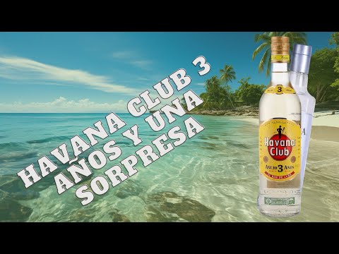 Havana Club 3 años y una sorpresa