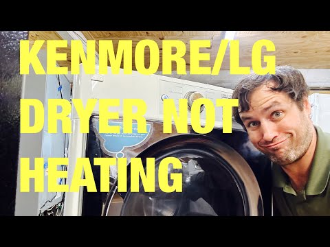 Kenmore dryer not heating? Replace the fuse and thermostat!