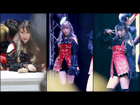2211126 직캠 PALMZ(MELODY) cover as LUDA WJSN(NAVILLERA+As You Wish+AURA) @ The streets;CAM BY FONNOII
