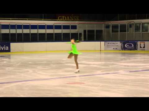 Oliwia RZEPIEL POL   Junior Ladies SP   ISU WDT 2015