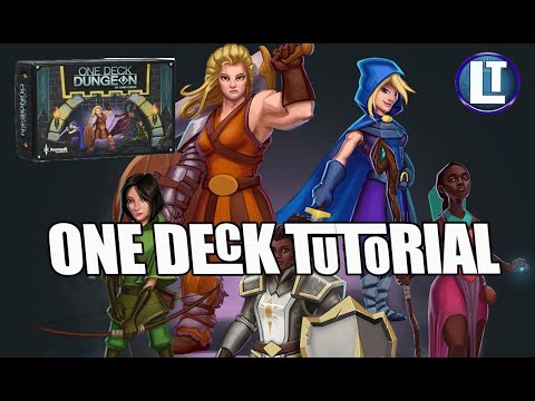 ONE DECK DUNGEON / DIGITAL Tutorial And Gameplay / LEARN HOW To PLAY