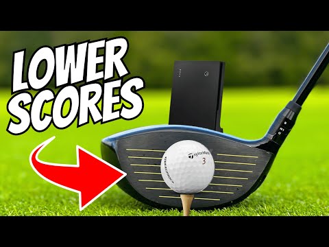 MIND BLOWING - Using This Launch Monitor ON COURSE Is CRAZY GOOD!