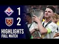 Fiorentina Vs West Ham 1 2 Highlights All Goals Conference League Final 2023