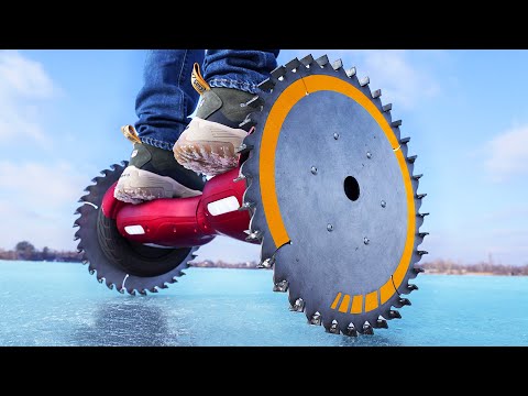 Would You Ride an Ice Hoverboard?