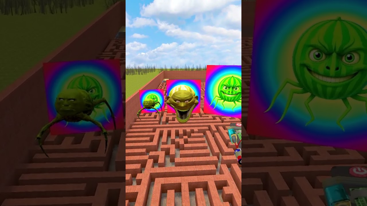 BABY LIN GANG MELON EVOLUTION FIGHT VS LIN GANG BOSS RAYON Garry's Mod GMOD