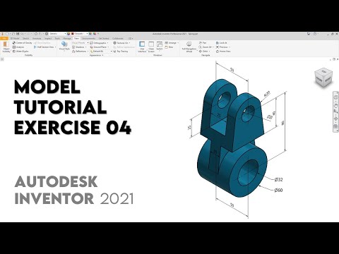 Autodesk Inventor 2021 | Exercise 04 | Intermediate Tutorial