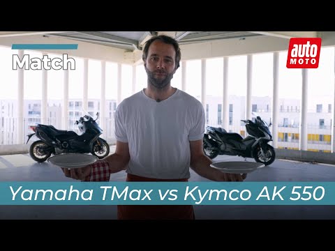 Match : Yamaha Tmax vs Kymco AK 550