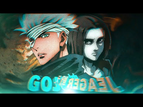 Silhouette GOJO 100k open collab (JEAGER 戦え)  #gojo100k