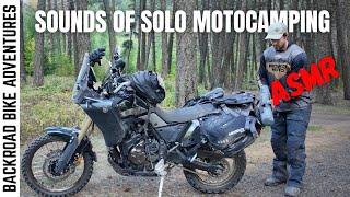 Adventure Bike Motocamping ASMR