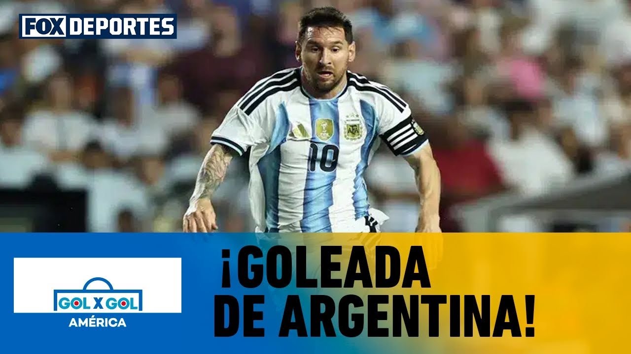 🔥 ARGENTINA 3-0 ISLANDIA | Contundente triunfo con gol de Messi incluido | GolXGol