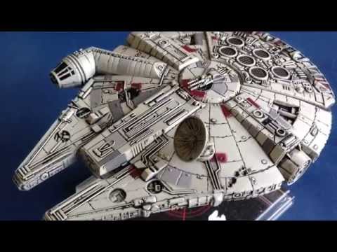 The Cardboard Dungeon: X-Wing Ship Review - Millennium Falcon