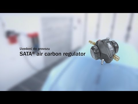 SATA air vision 5000 system  - SATA air carbon regulator (CS)