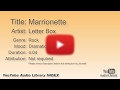 Marrionette Letter Box Rock Dramatic YouTube Audio Library BGM
